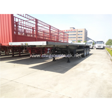 Customer's requirement Steel tri-axle semi trailer